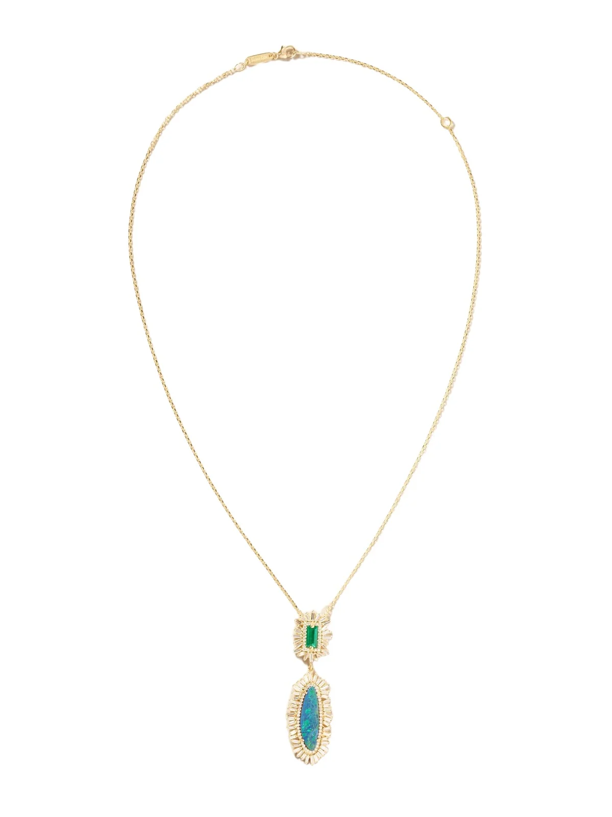 18-karat Gold Multi-stone Necklace 18-karat Gold Multi-stone Necklace