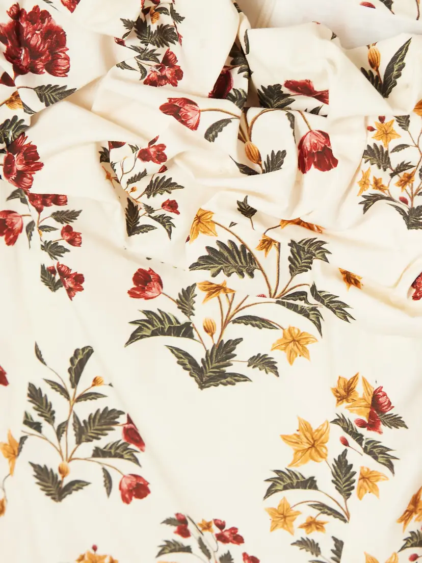 Agua by Agua Bendita Jardín Andes Ruffled Floral-print Cotton-poplin Mini Dress | Thumbnail 4