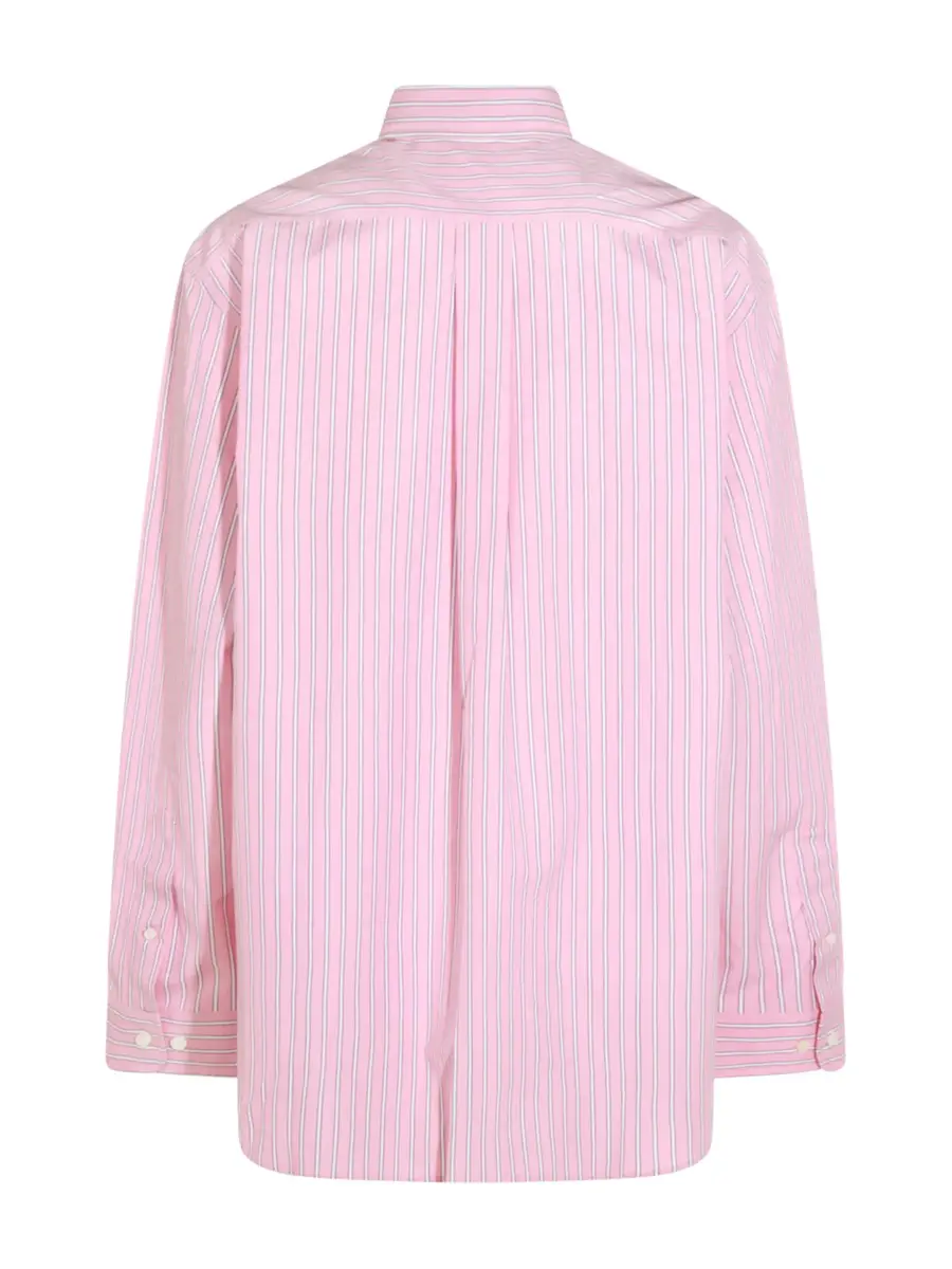 Miu Miu Oversized Striped Button Down Shirt | Thumbnail 2 Miu Miu Oversized Striped Button Down Shirt | Thumbnail 2