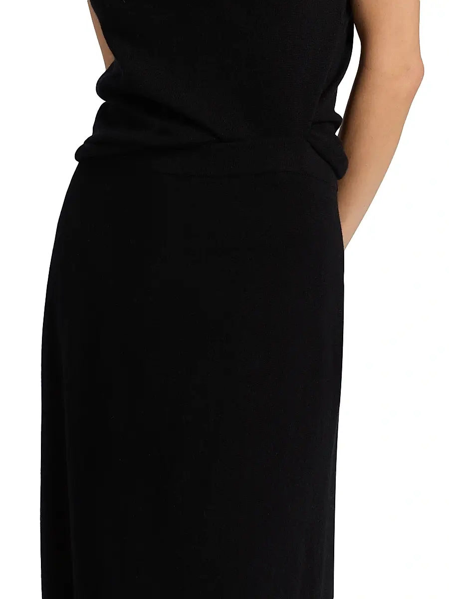The Elder Statesman Women's Jersey-Knit Cashmere Maxi Skirt | Thumbnail 6 The Elder Statesman Women's Jersey-Knit Cashmere Maxi Skirt | Thumbnail 6