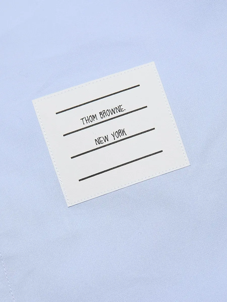 Thom Browne Women's Supersized Embroidered Crest Button-Down Shirt | Thumbnail 7 Thom Browne Women's Supersized Embroidered Crest Button-Down Shirt | Thumbnail 7