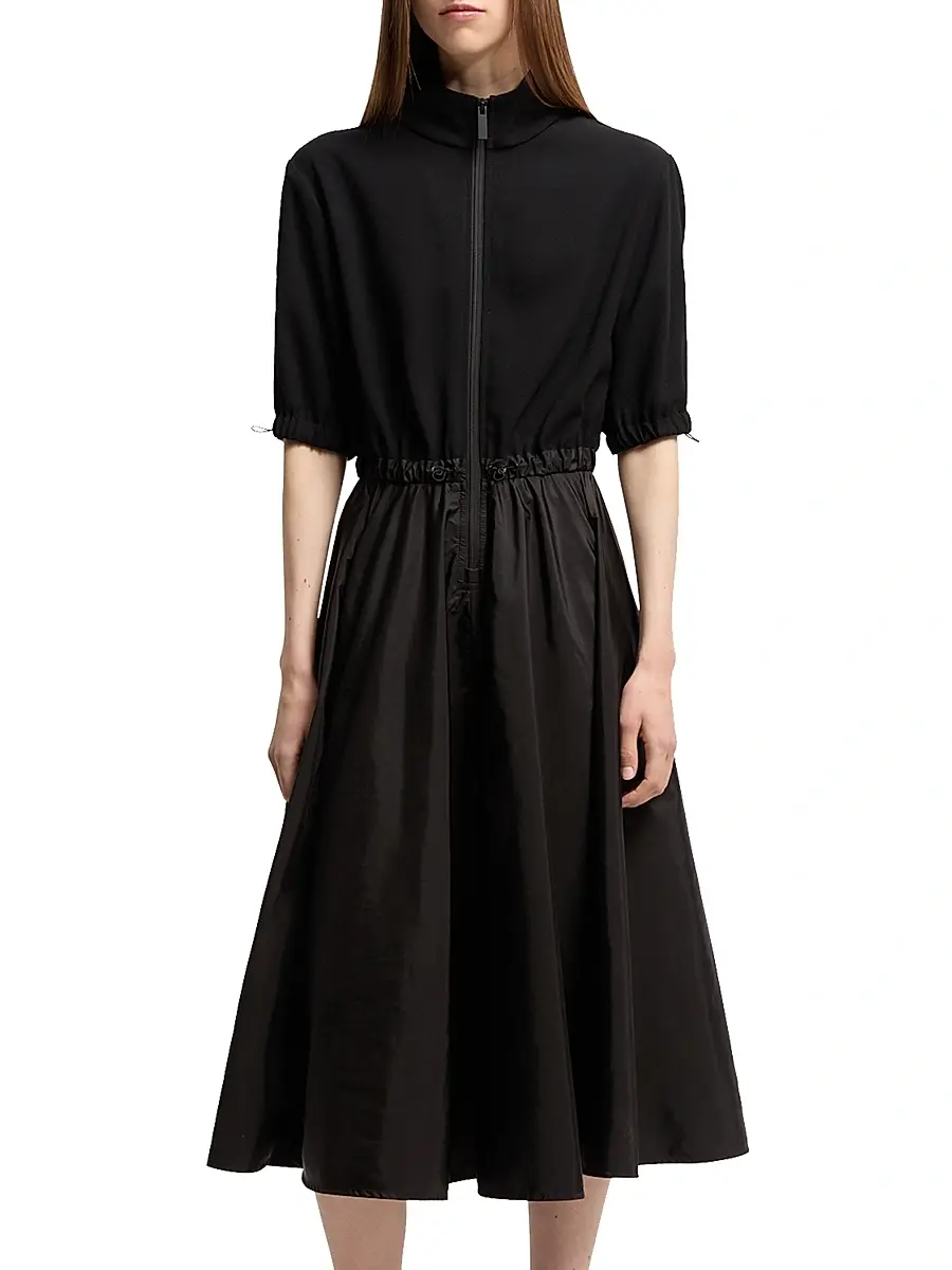 Moncler Women's Midi Dress | Thumbnail 2 Moncler Women's Midi Dress | Thumbnail 2