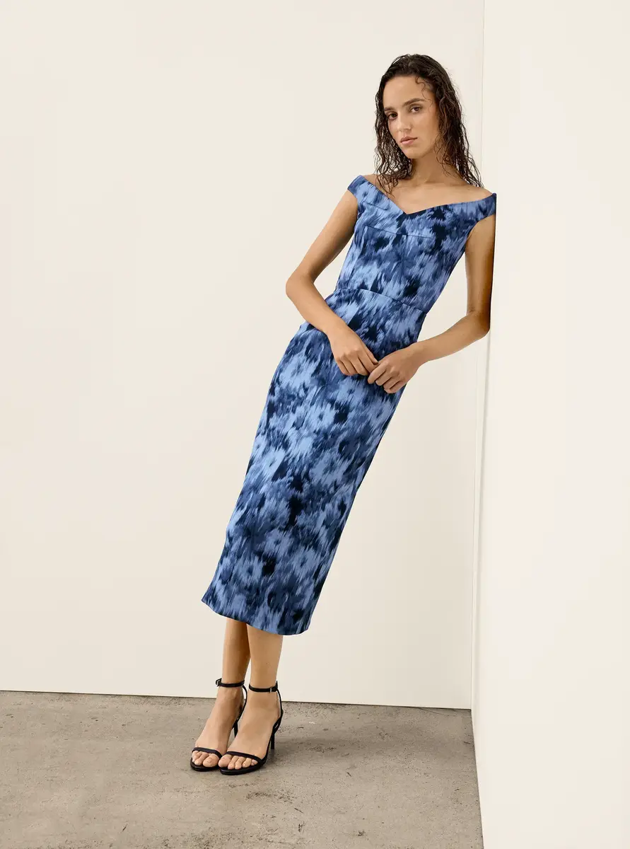 Michael Kors Collection Gwyneth Leather Sandal in Blue | Thumbnail 12 Michael Kors Collection Gwyneth Leather Sandal in Blue | Thumbnail 12
