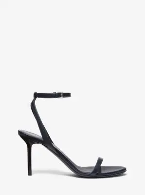 Michael Kors Collection Gwyneth Leather Sandal in Blue | Thumbnail 6 Michael Kors Collection Gwyneth Leather Sandal in Blue | Thumbnail 6