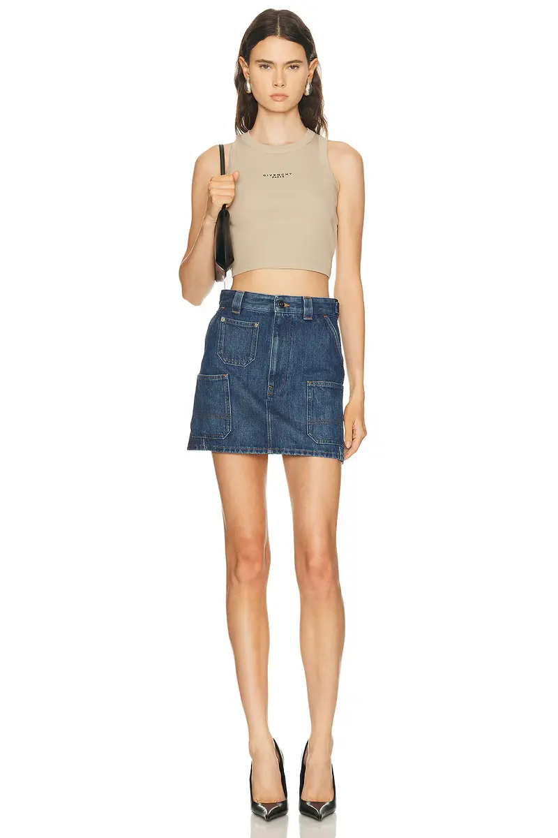 Givenchy Cropped Tank Top | Thumbnail 4 Givenchy Cropped Tank Top | Thumbnail 4
