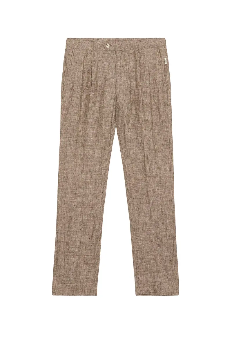 Onia Linen Tapered Pleated Trouser | Thumbnail 7 Onia Linen Tapered Pleated Trouser | Thumbnail 7