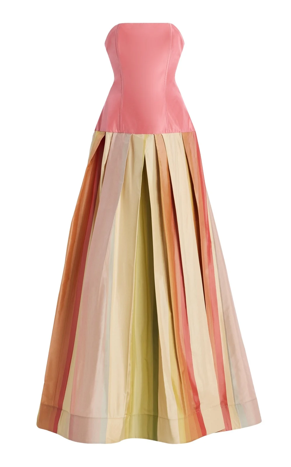 Rosie Assoulin Exclusive Strapless Silk Gown