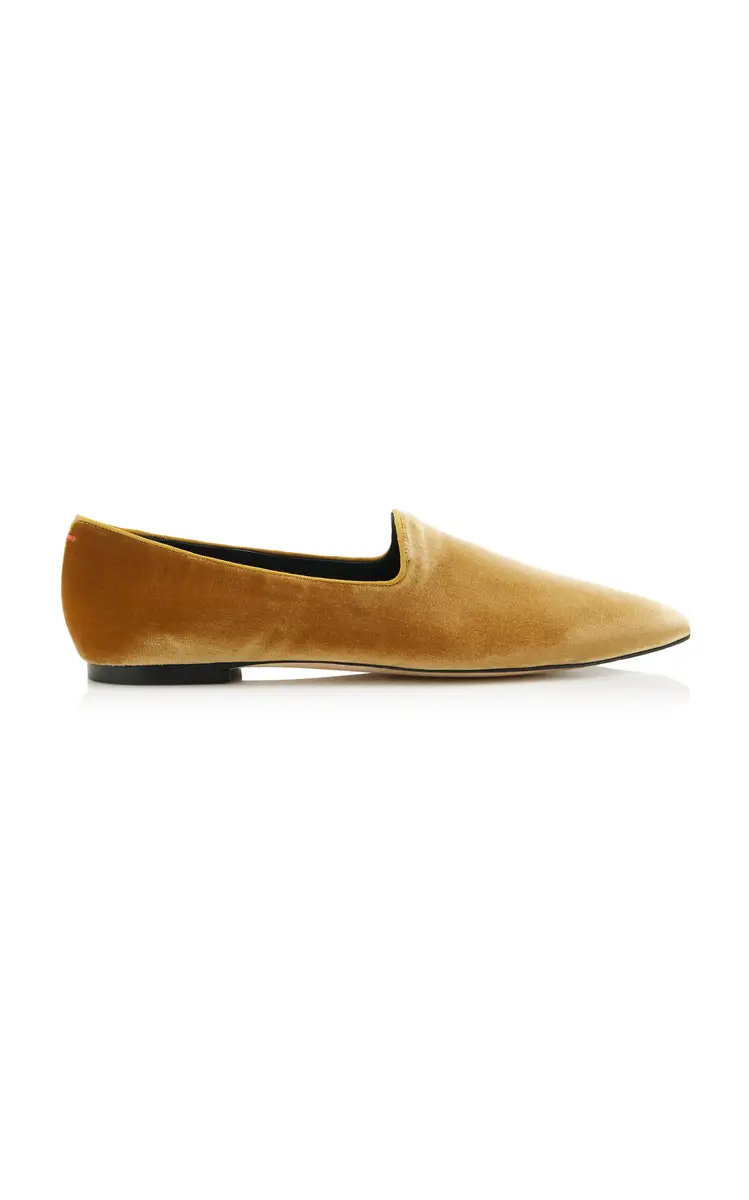 aeyde Vanna Velvet Loafers | Thumbnail 6
