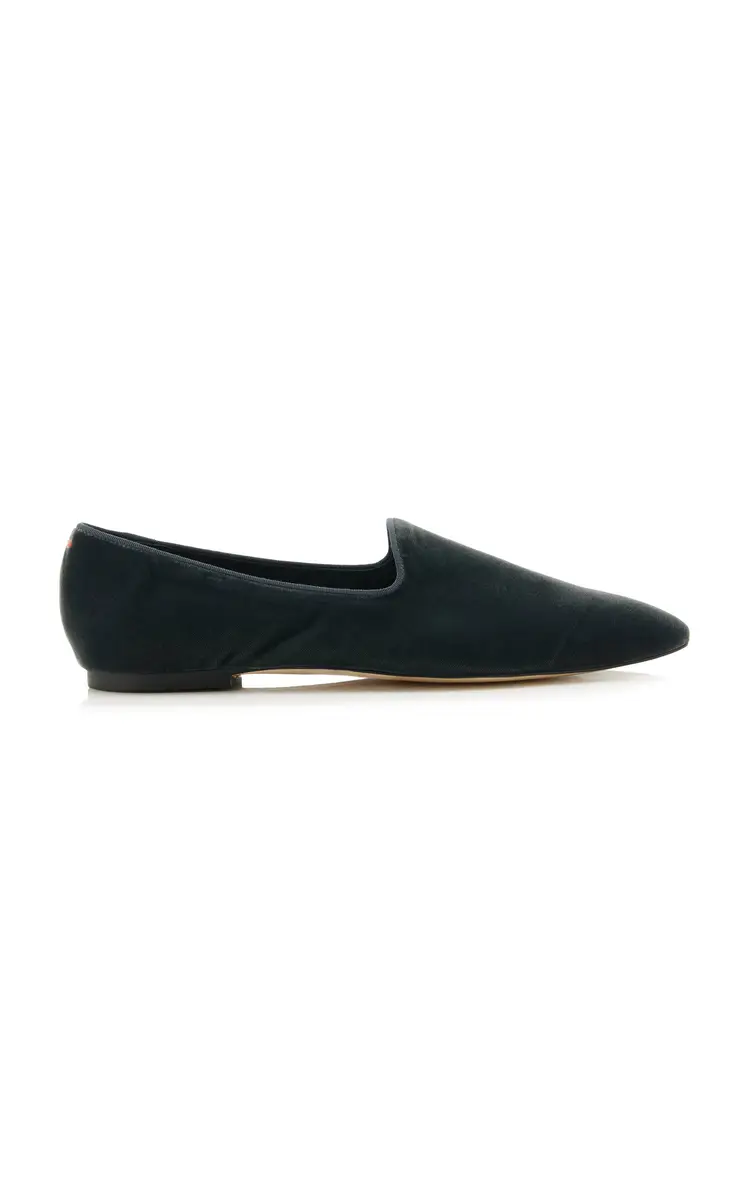 aeyde Vanna Velvet Loafers | Thumbnail 8 aeyde Vanna Velvet Loafers | Thumbnail 8