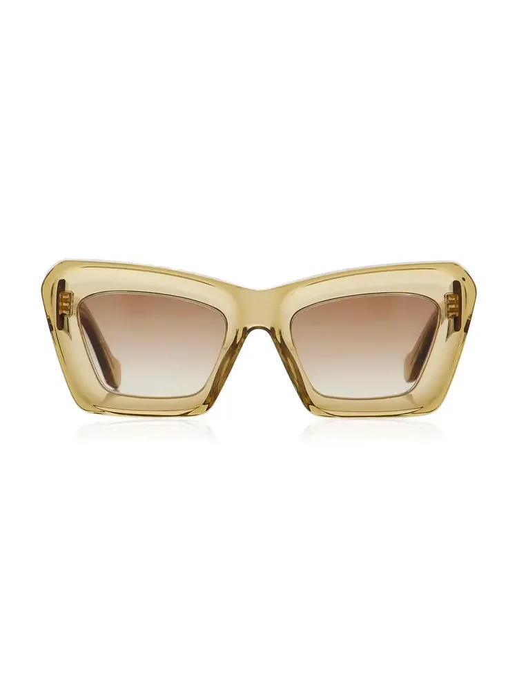 Cat-Eye Acetate Sunglasses