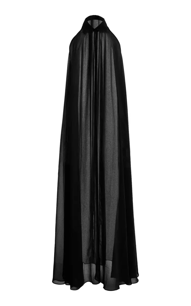 The Frankie Shop Sukie Sheer Halter Dress | Image 1 The Frankie Shop Sukie Sheer Halter Dress | Image 1
