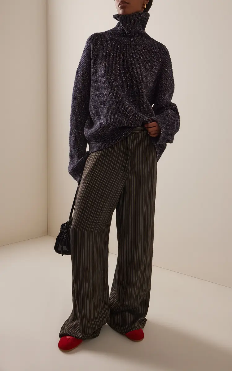 Sanderlak Wool-Cotton Turtleneck Sweater | Thumbnail 2 Sanderlak Wool-Cotton Turtleneck Sweater | Thumbnail 2