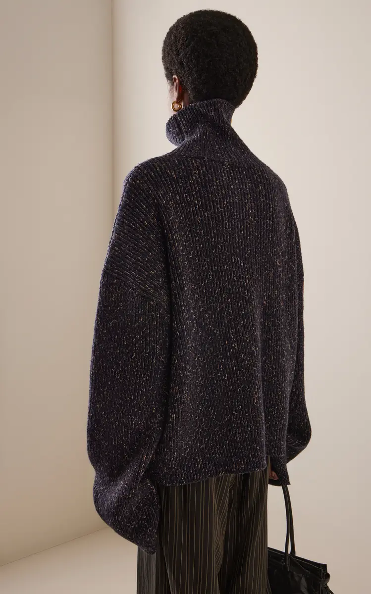 Sanderlak Wool-Cotton Turtleneck Sweater | Thumbnail 4 Sanderlak Wool-Cotton Turtleneck Sweater | Thumbnail 4