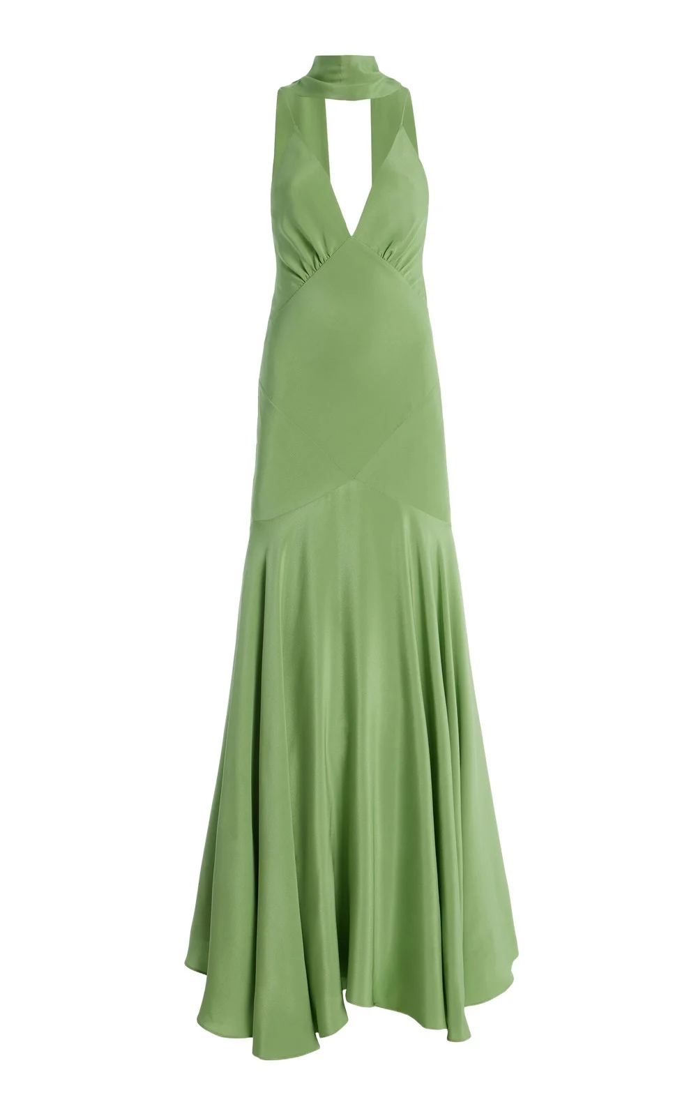 Exclusive Silk Crepe Bias Maxi Dress Exclusive Silk Crepe Bias Maxi Dress