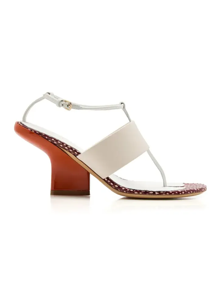 Dries Van Noten Leather Sandals
