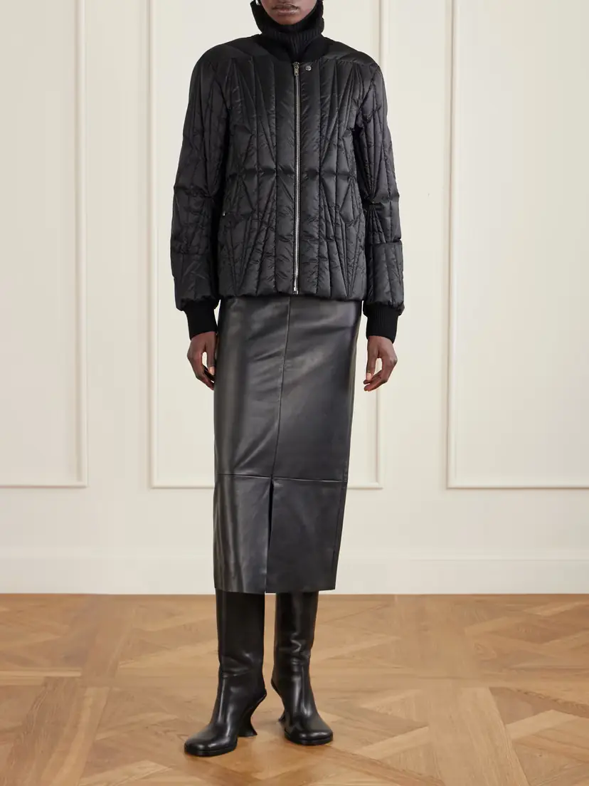 Rick Owens + Moncler Quilted Shell Down Jacket | Thumbnail 2 Rick Owens + Moncler Quilted Shell Down Jacket | Thumbnail 2