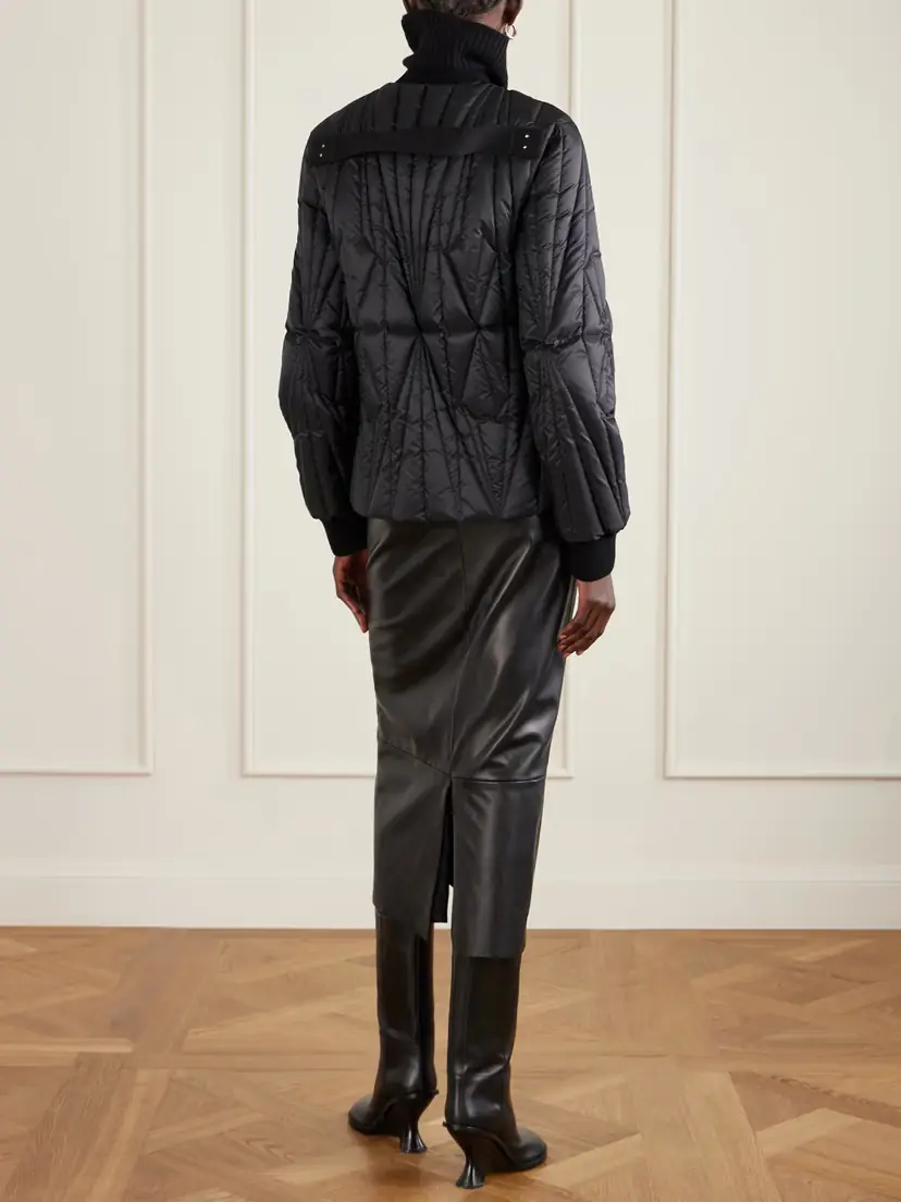 Rick Owens + Moncler Quilted Shell Down Jacket | Thumbnail 3 Rick Owens + Moncler Quilted Shell Down Jacket | Thumbnail 3