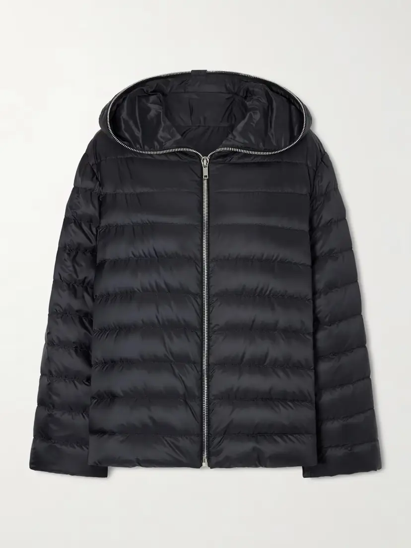 Rick Owens + Moncler Hooded Quilted Shell Down Jacket | Thumbnail 5 Rick Owens + Moncler Hooded Quilted Shell Down Jacket | Thumbnail 5