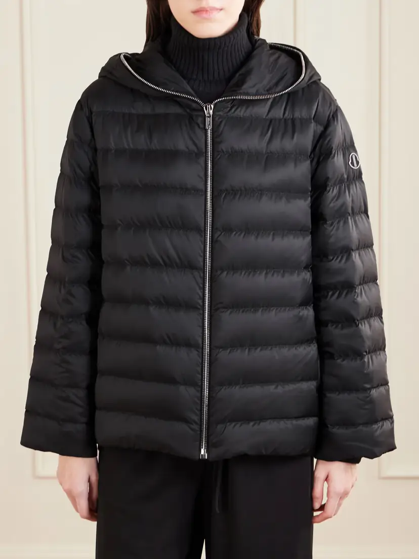 Rick Owens + Moncler Hooded Quilted Shell Down Jacket | Thumbnail 7 Rick Owens + Moncler Hooded Quilted Shell Down Jacket | Thumbnail 7