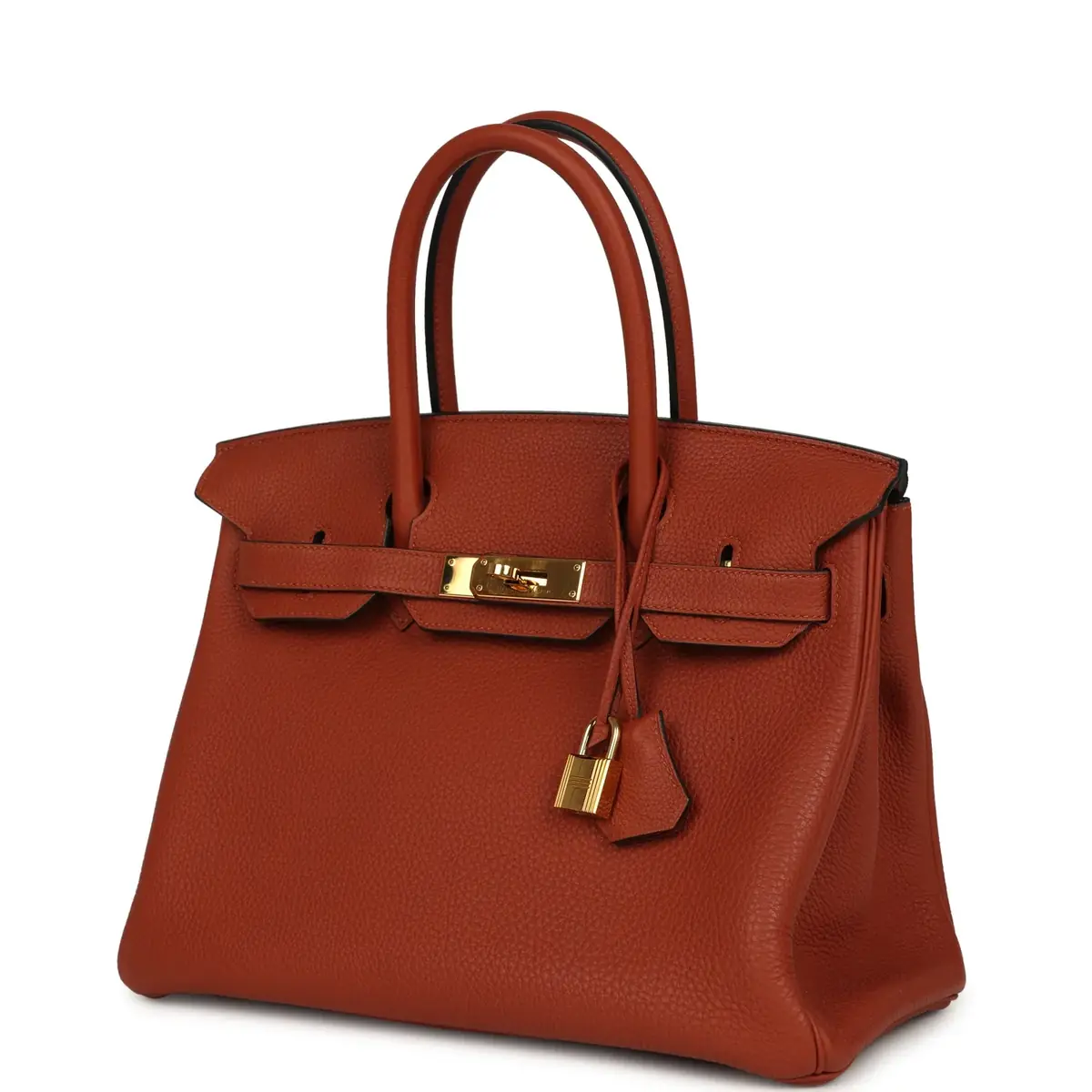 HERMÈS Pre-owned Hermes Birkin 30 Cuivre Togo Gold Hardware | Thumbnail 5 HERMÈS Pre-owned Hermes Birkin 30 Cuivre Togo Gold Hardware | Thumbnail 5