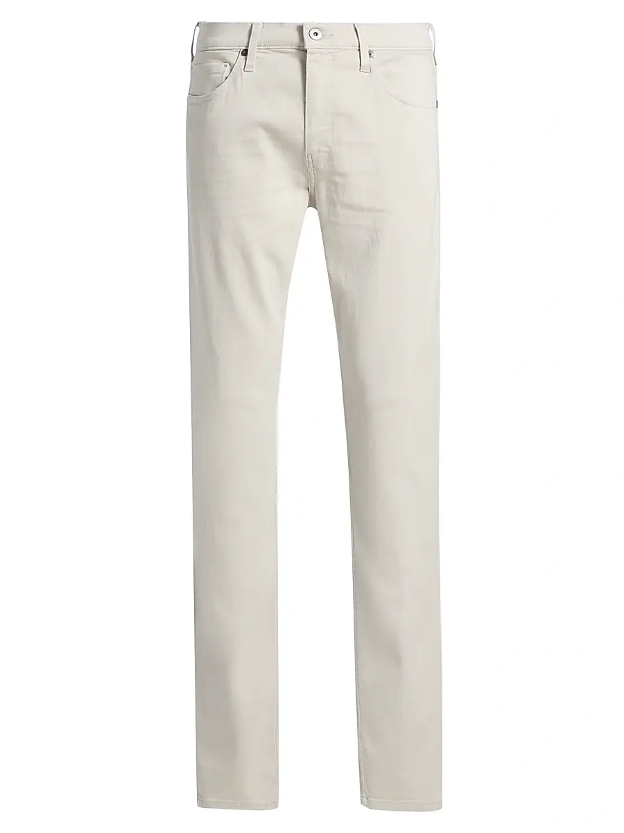 Paige Men's Lennox Slim-Fit Jeans - Pale Silver | Image 1 Paige Men's Lennox Slim-Fit Jeans - Pale Silver | Image 1