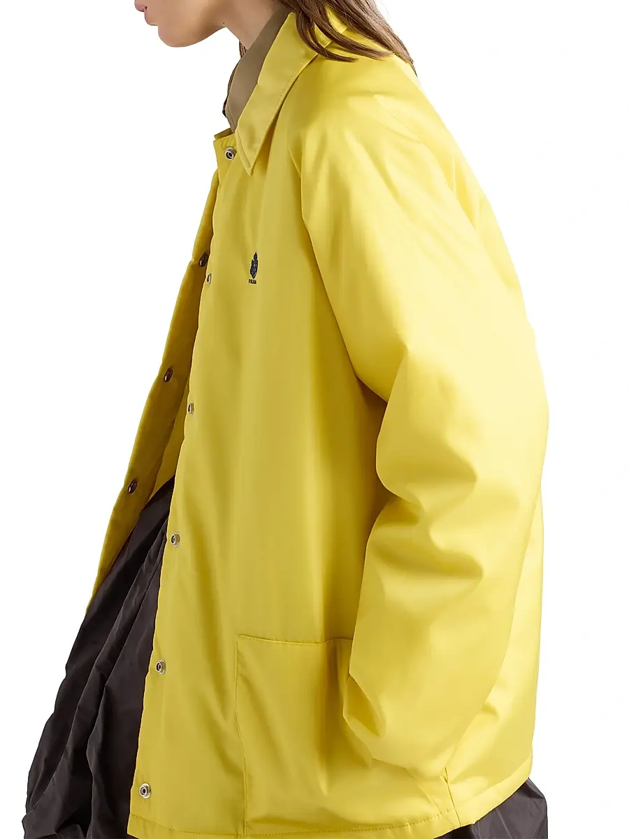 Prada Women's Re-Nylon Blouson Jacket - Yellow | Thumbnail 3