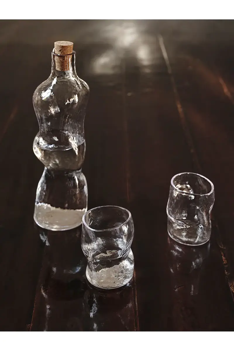 FERM LIVING Dimple Glasses - Set Of 2 | Thumbnail 2 FERM LIVING Dimple Glasses - Set Of 2 | Thumbnail 2