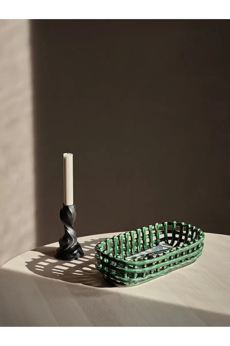 FERM LIVING Ceramic Oval Basket | Thumbnail 2 FERM LIVING Ceramic Oval Basket | Thumbnail 2