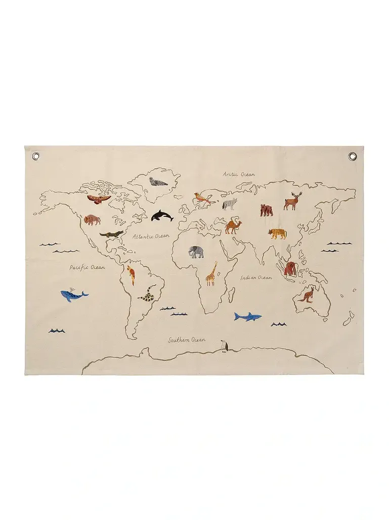 FERM LIVING The World Textile Map