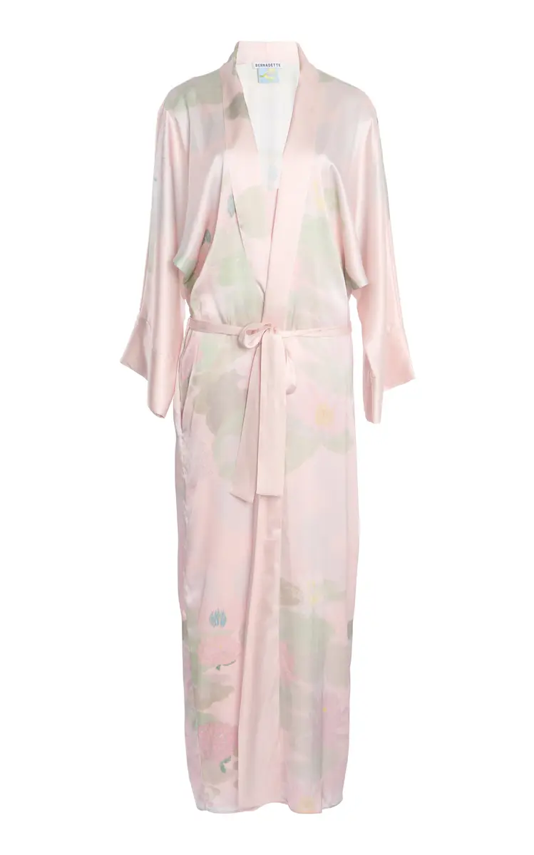 Bernadette Peignoir Silk Satin | Thumbnail 2