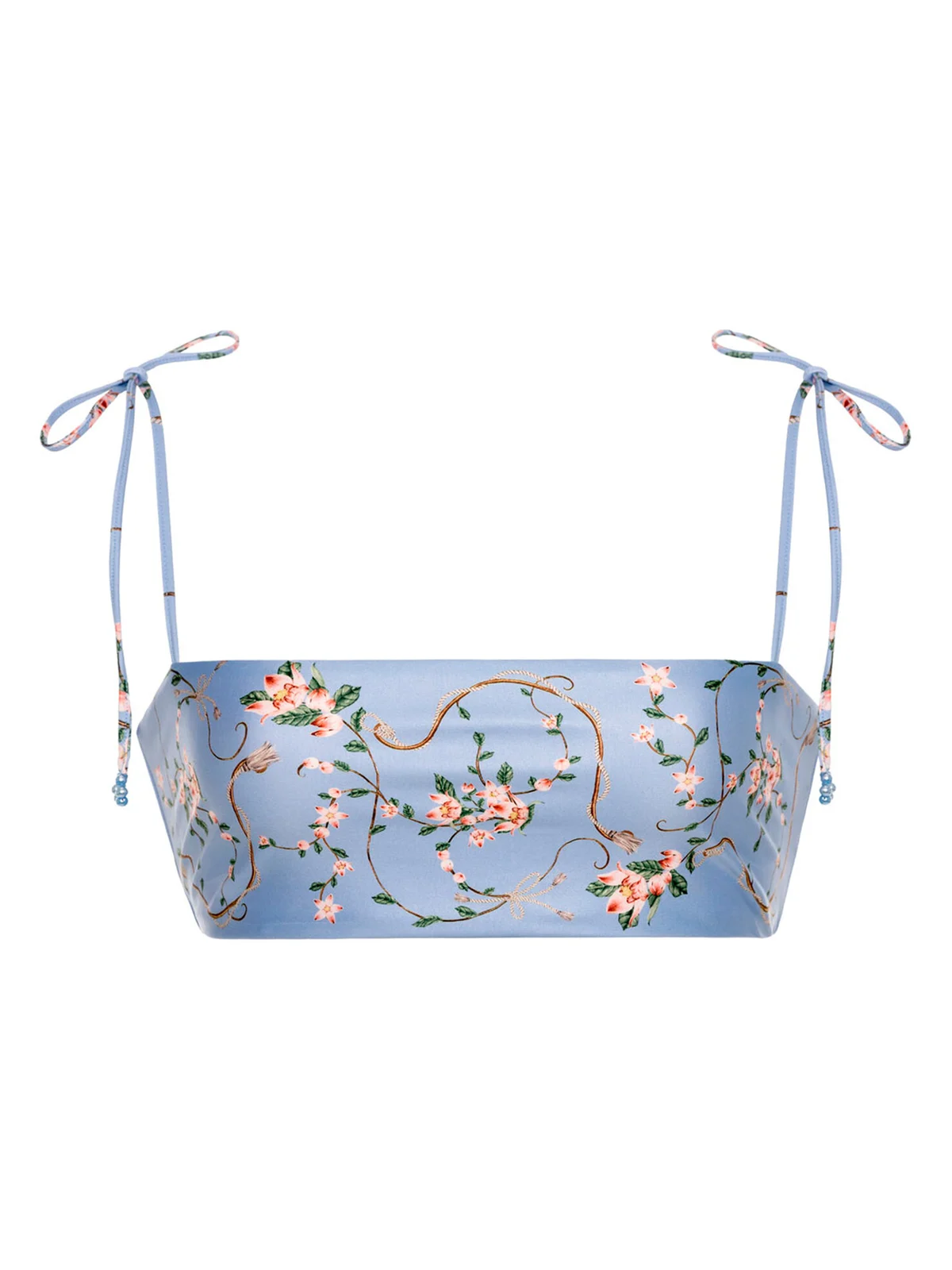 Agua by Agua Bendita Primavera Navegante Bandeau Bikini Top