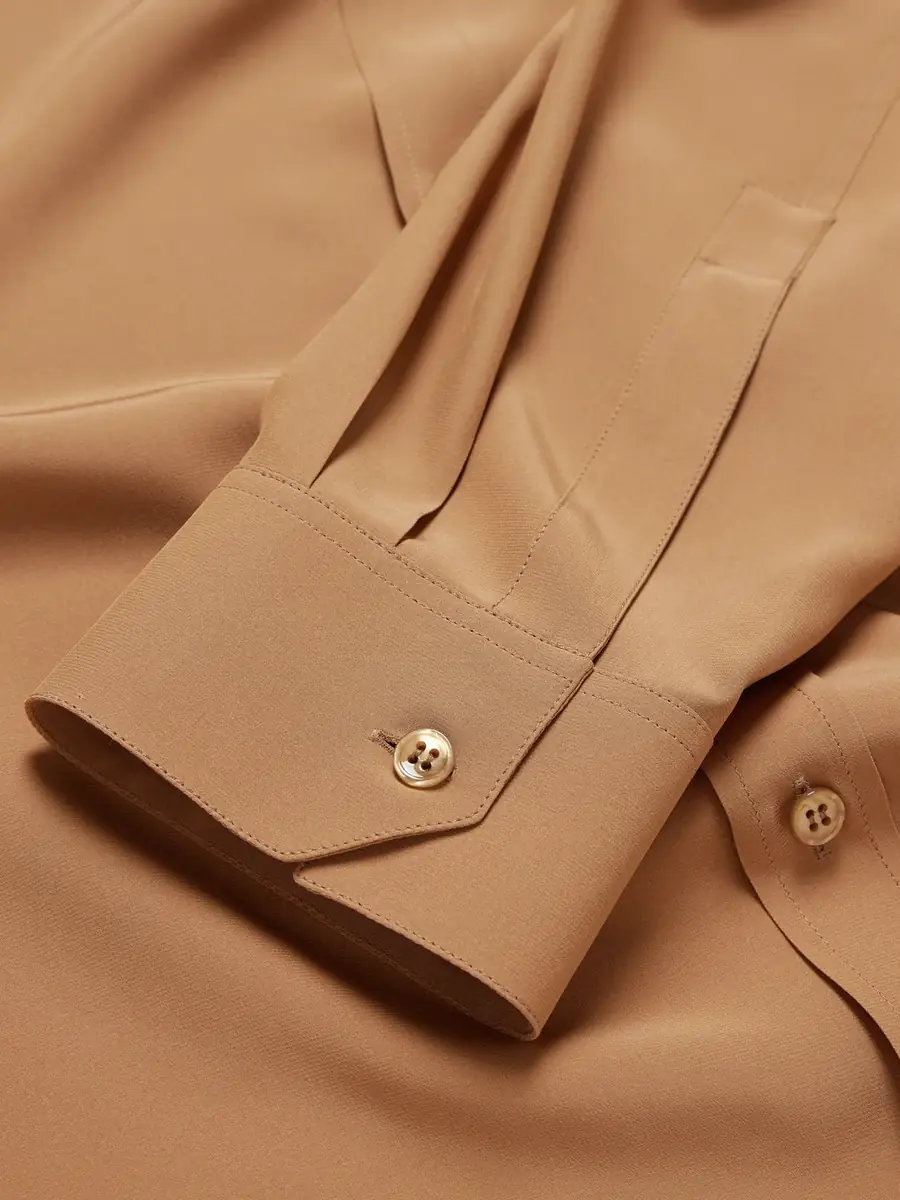 Saint Laurent Silk Shirt - Men | Thumbnail 5 Saint Laurent Silk Shirt - Men | Thumbnail 5