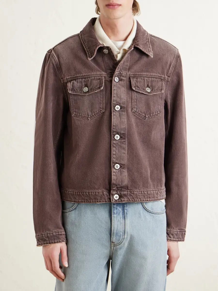 Our Legacy Origin Distressed Denim Jacket - Men | Thumbnail 3 Our Legacy Origin Distressed Denim Jacket - Men | Thumbnail 3