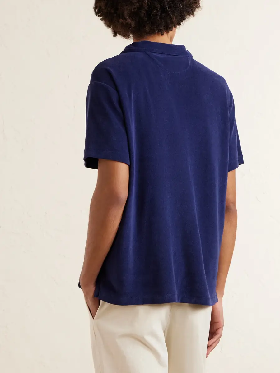 Polo Ralph Lauren Logo-Embroidered Cotton-Blend Terry Polo Shirt - Men | Thumbnail 4 Polo Ralph Lauren Logo-Embroidered Cotton-Blend Terry Polo Shirt - Men | Thumbnail 4