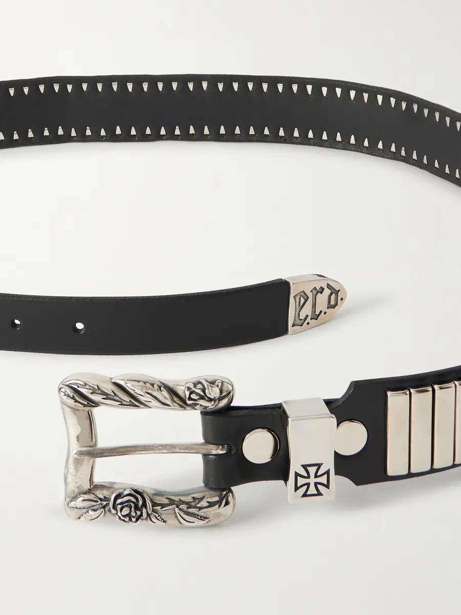 Enfants Riches Déprimés Mechanic 3.5cm Studded Leather Belt - Men | Thumbnail 3
