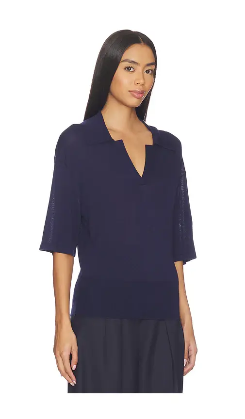 EAVES Kaysa Blouson Polo | Thumbnail 2 EAVES Kaysa Blouson Polo | Thumbnail 2