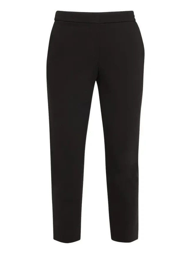 Pegno Jersey Straight-Leg Ankle Pants Pegno Jersey Straight-Leg Ankle Pants