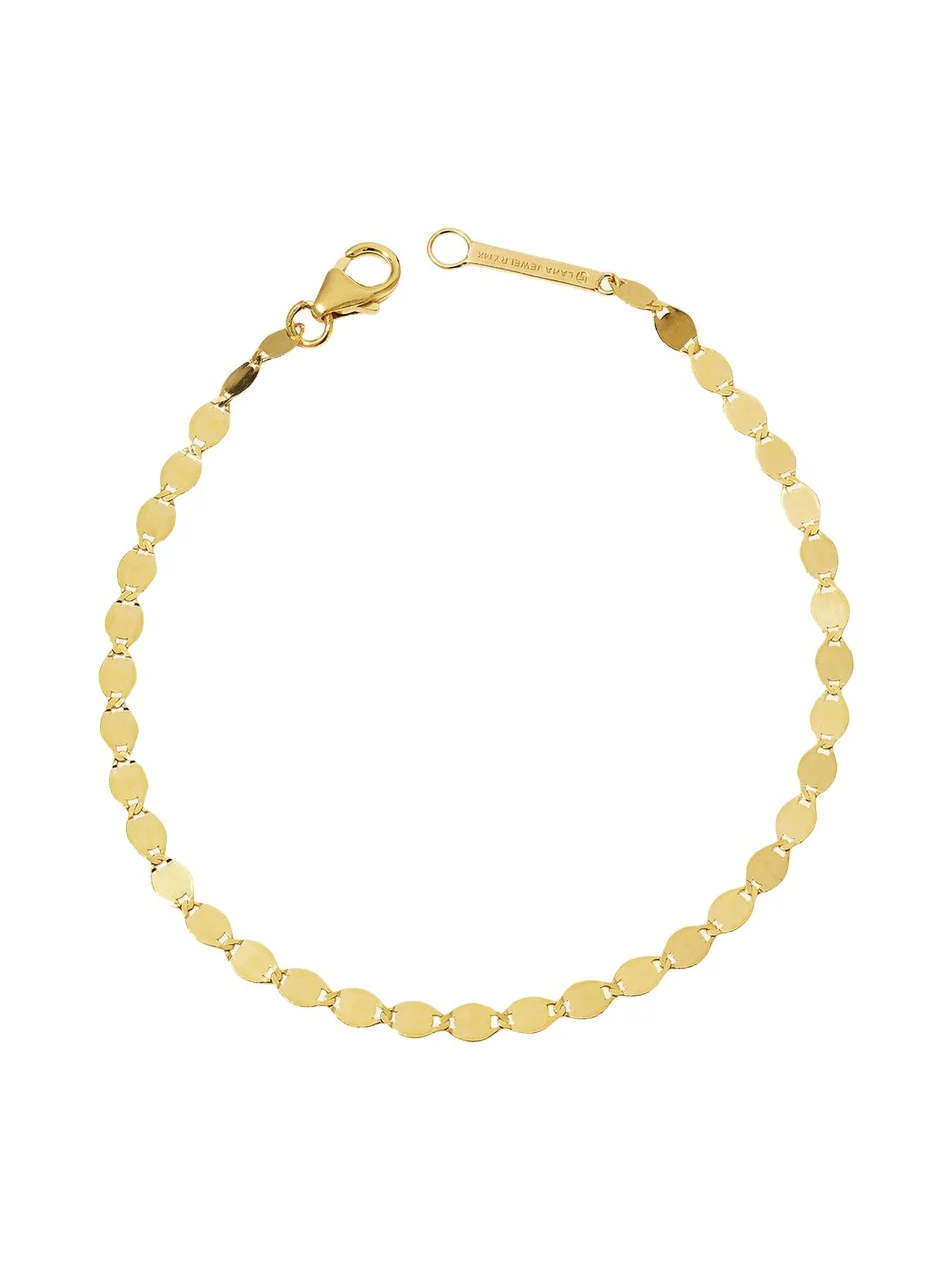 14K Gold Nude Chain Bracelet