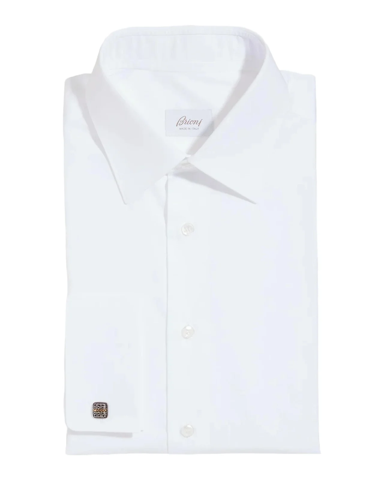 Brioni Wardrobe Essential French-Cuff Dress Shirt