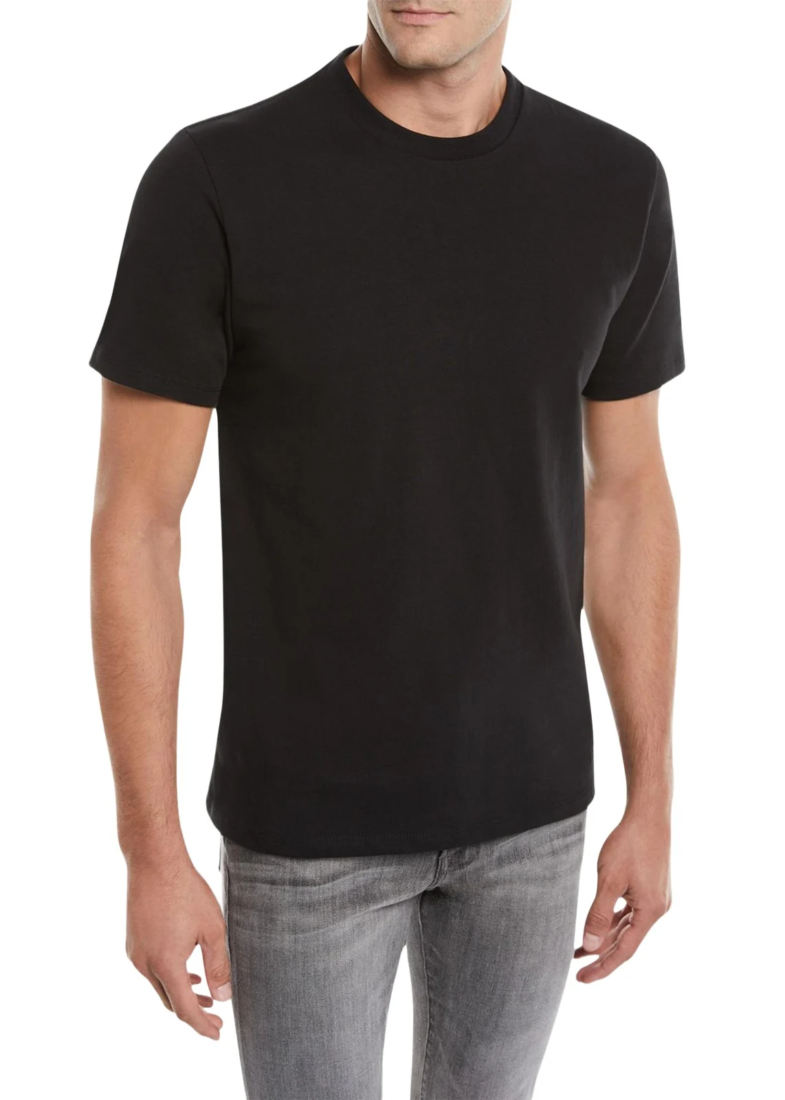 Men's Heavyweight Cotton Crewneck Classic Fit T-Shirt