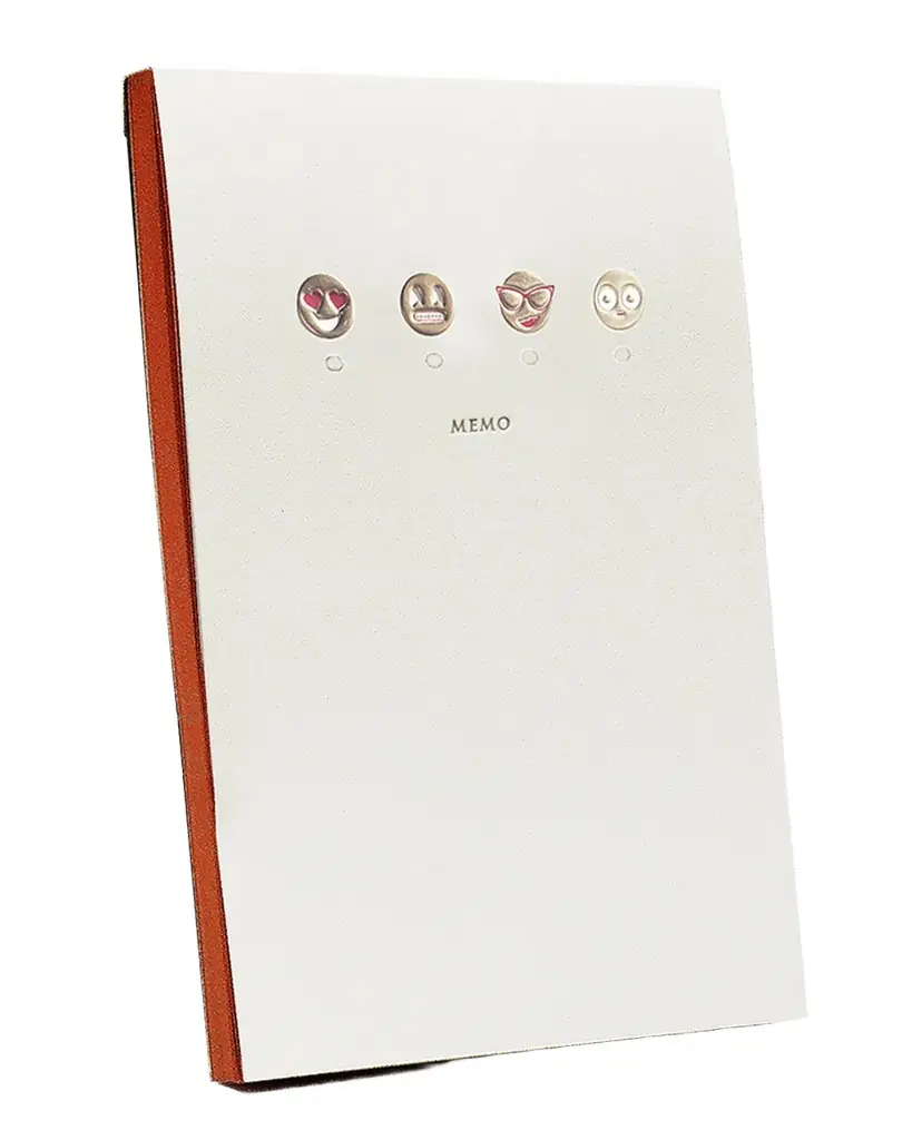 Bell'INVITO Emoji Jotter Pad
