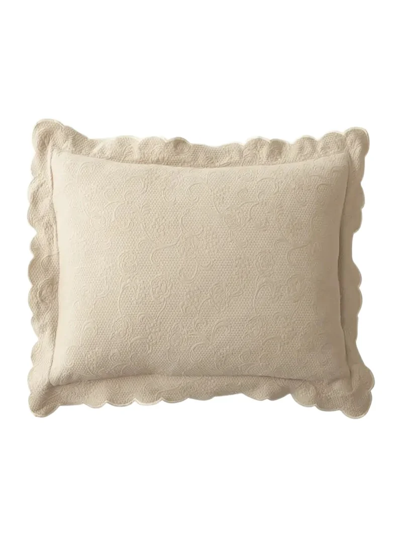 Sferra Alice European Floral Matelasse Sham