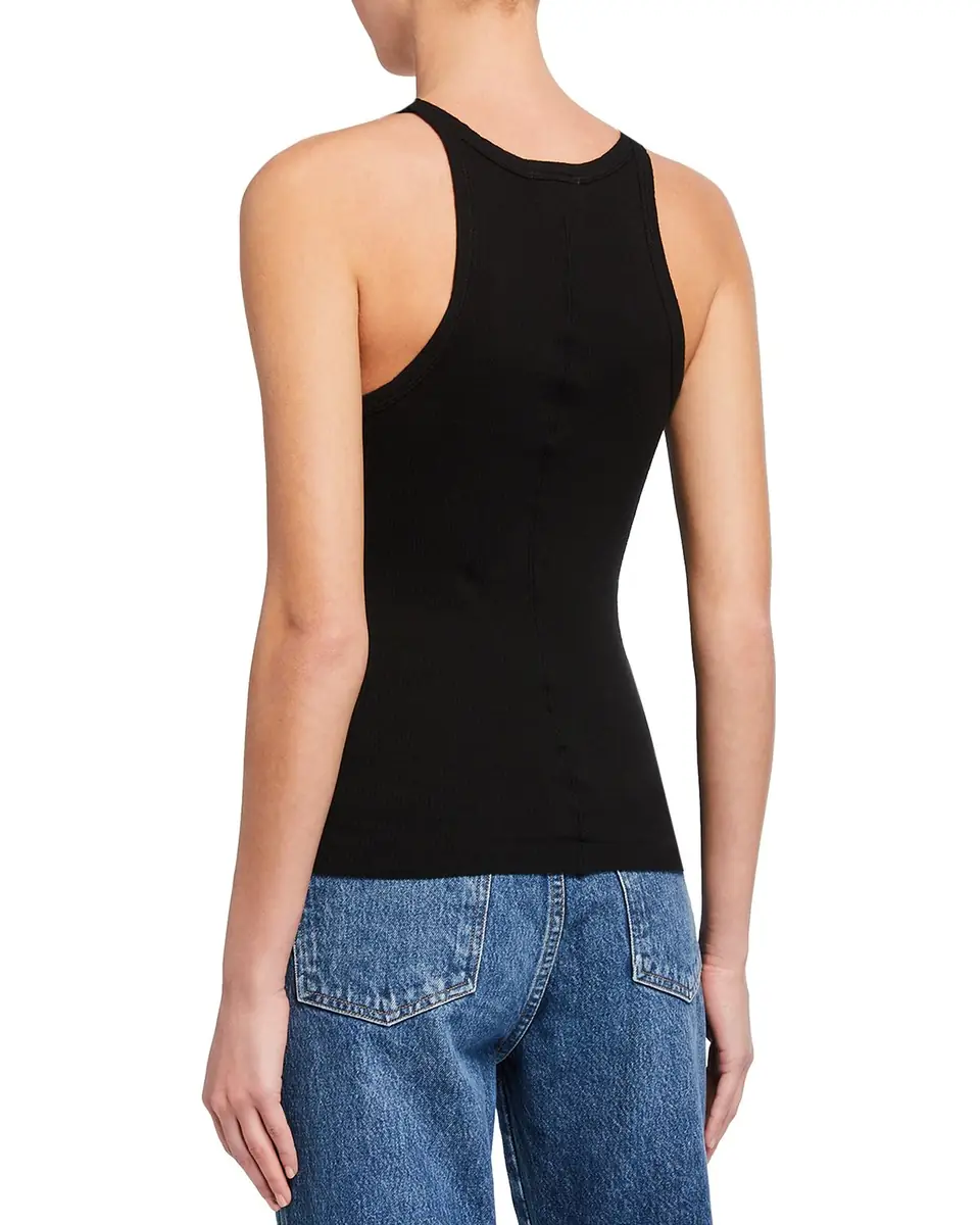 RE/DONE Ribbed Scoop-Neck Fitted Tank | Thumbnail 18