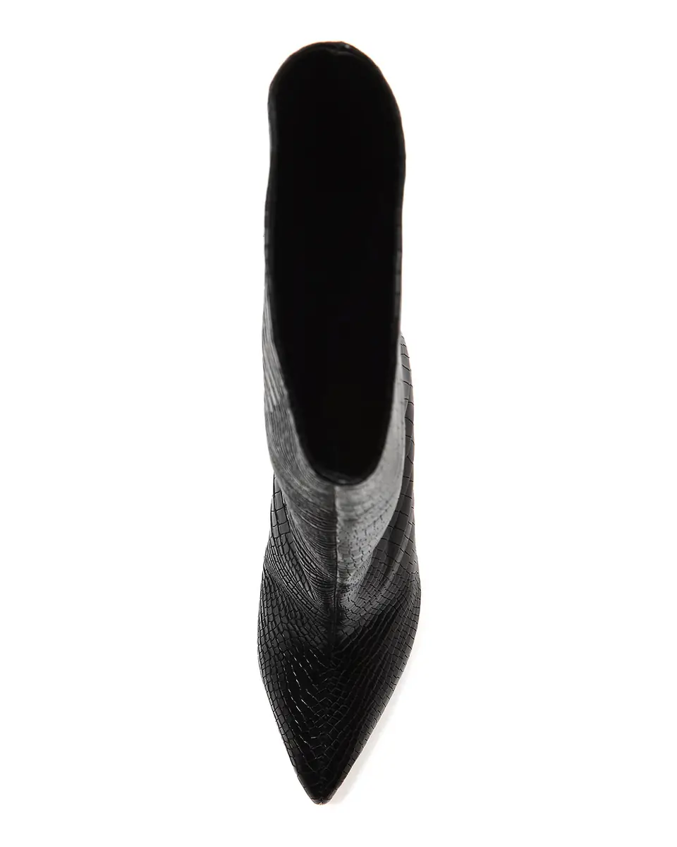 Schutz Maryana Snake-Print Leather Knee Boots | Thumbnail 8