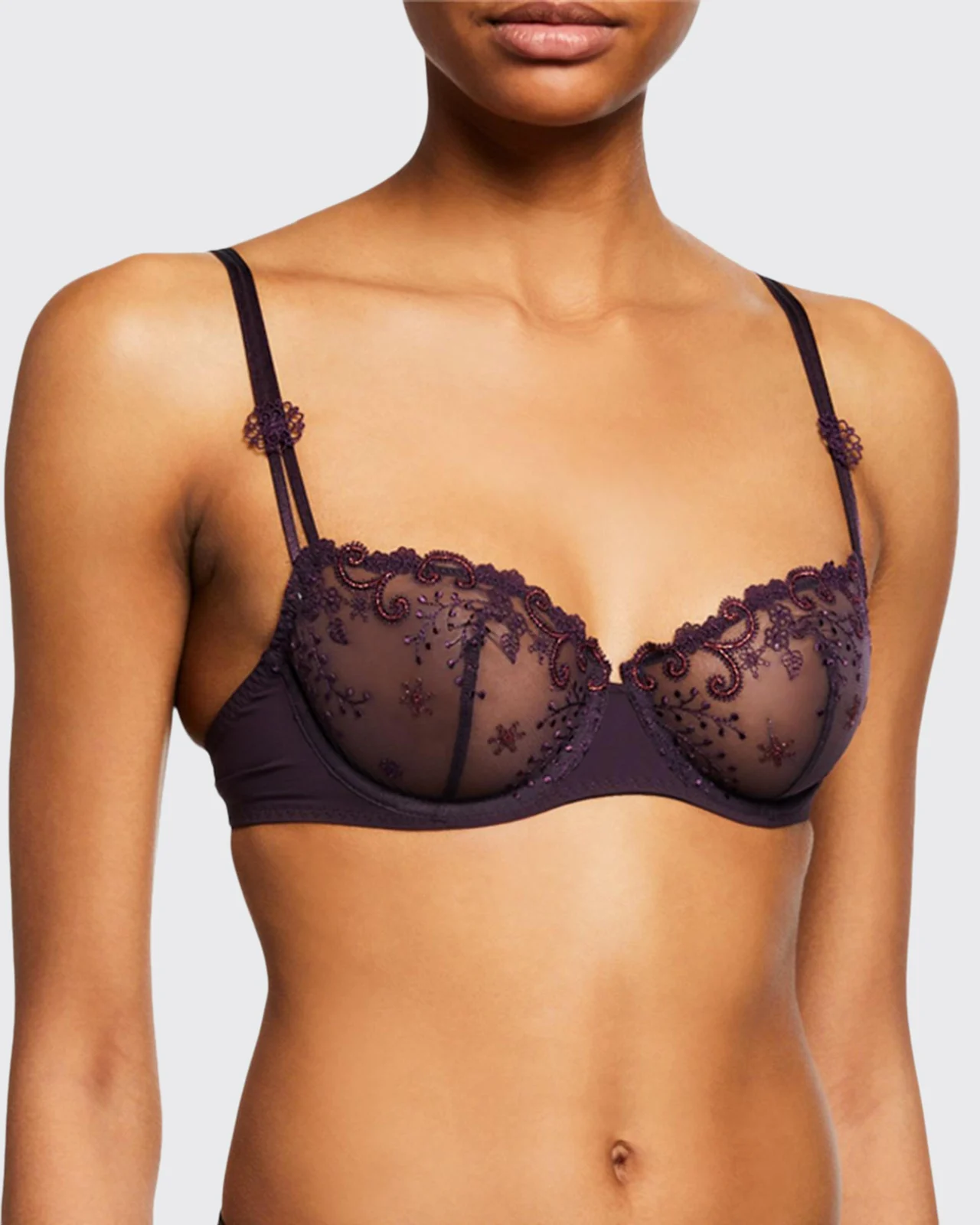 Delice Embroidered Demi Bra Delice Embroidered Demi Bra