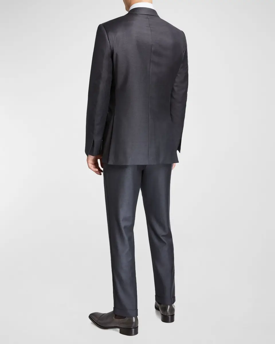 ZEGNA Men's Trofeo Milano Two-Piece Wool Suit | Thumbnail 3 ZEGNA Men's Trofeo Milano Two-Piece Wool Suit | Thumbnail 3
