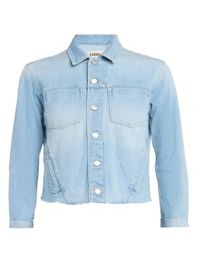 Janelle Slim Raw-Edge Jacket Janelle Slim Raw-Edge Jacket