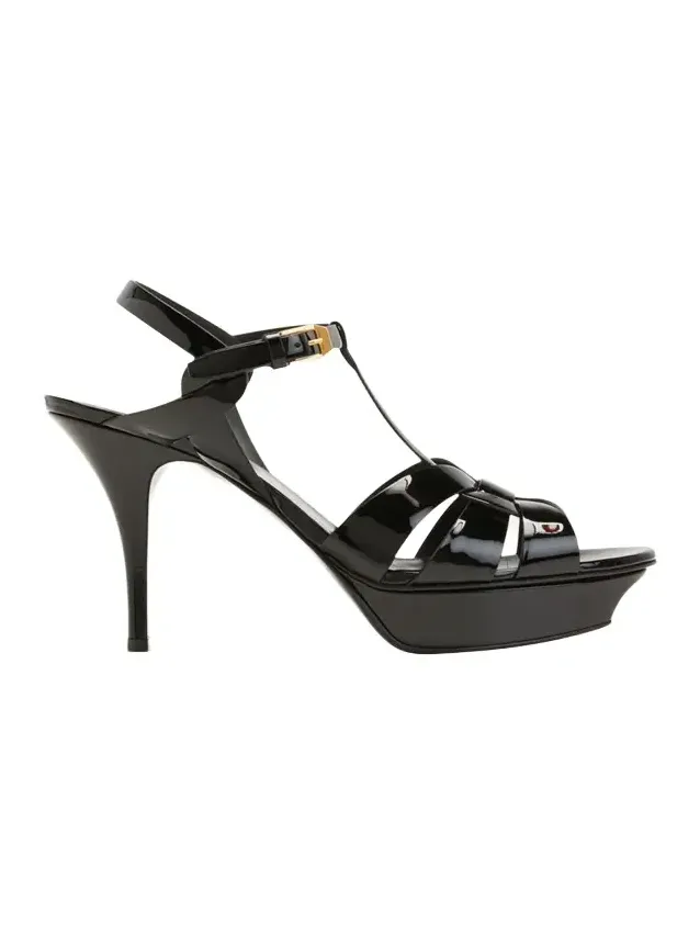 Tribute Patent Sandals, 4" Heel