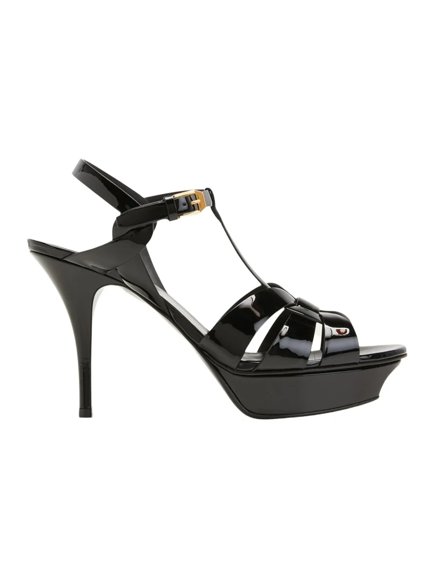 Tribute Patent Sandals, 4" Heel