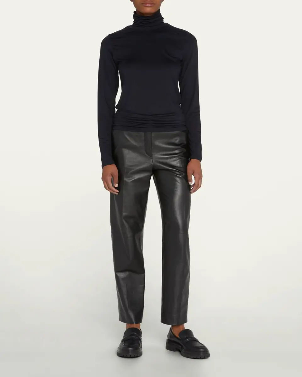 MAJESTIC FILATURES Soft Touch Long-Sleeve Turtleneck | Thumbnail 2